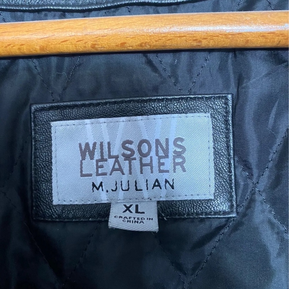 Wilson Leather Button Down Jacket - image 2